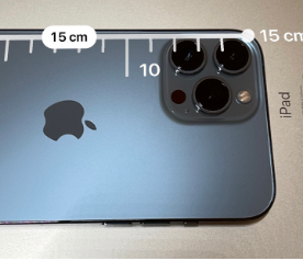 沁园街道苹果14维修分享如何使用iPhone14测距仪测量身高 